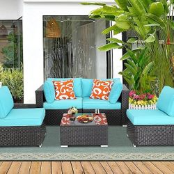 patio sectional furniture set