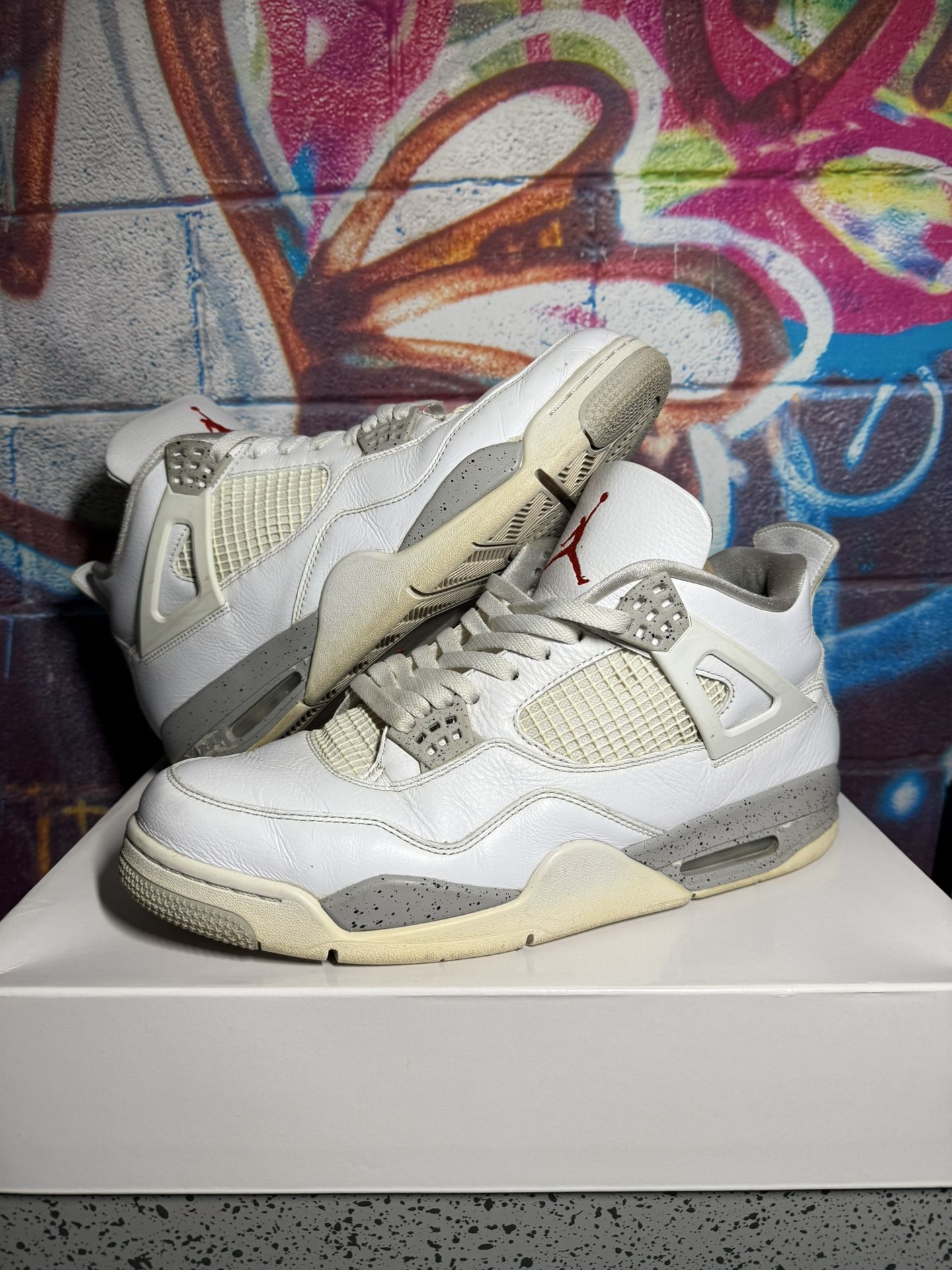 Jordan 4 White Oreo 13m Used Of Box