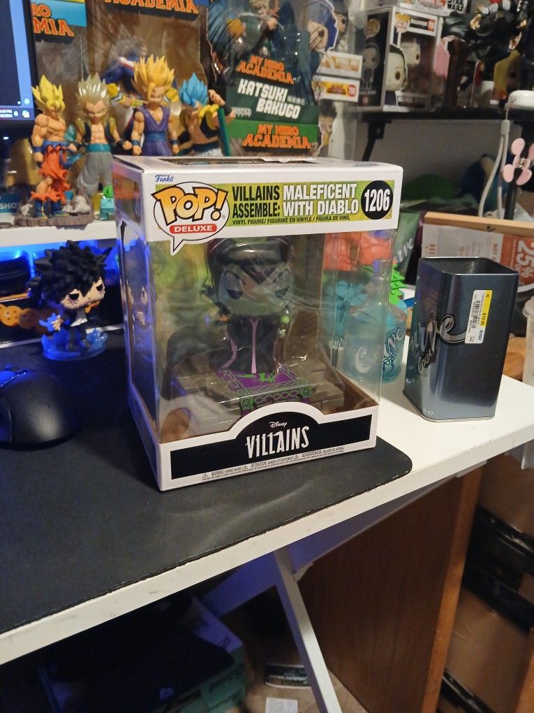 Maleficent With Diablo Disney Funko Pop