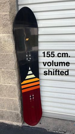 K2 Eighty Seven 87 155 cm. volume-shifted snowboard