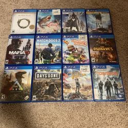 Lot of 12 PS4 Games