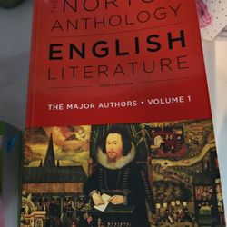 The Norton Anthology English Literature Vol 1&2