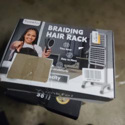 Braiding Hair Rack Time Saver Easy To Move And Durable And Sturdy