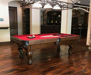 NEW - 8' Savannah Pool Table - AND INSTALLATION INCLUDED