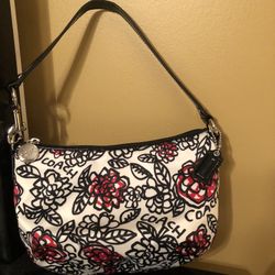 Authentic Coach Floral Handbag