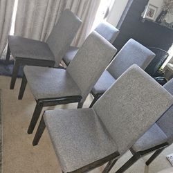 6 chairs 