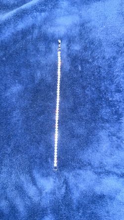 Moissanite bracelet