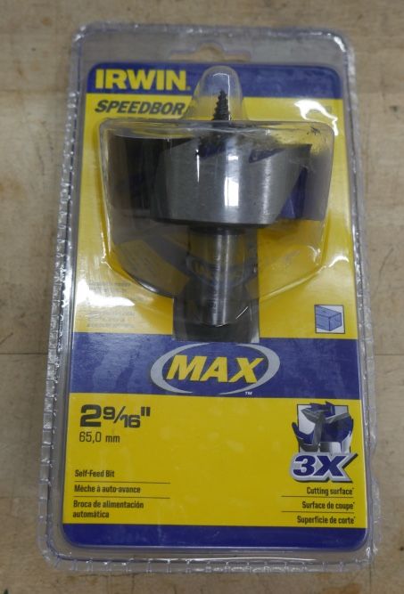 Irwin Speedbor (contact info removed) 2 9/16" Self-Feed Bit new