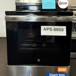 GE 30 Gas Range, Stainless, Full Oven + Multi-Burners (GRF600AVSS)