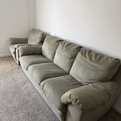 Couch (3 seater & matching chair)