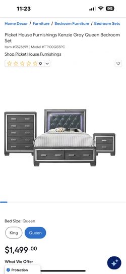 Full Bed W/ Mattress
