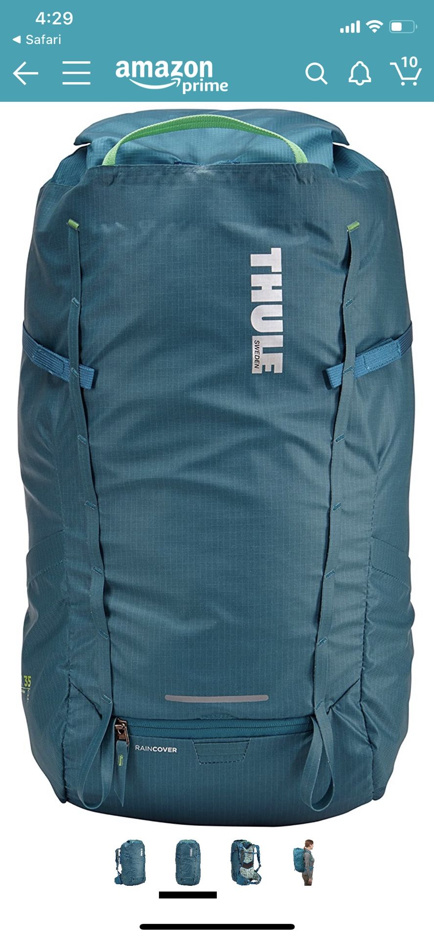 New Thule 35L Womens Backpacking Pack