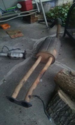 97 Chevy Suburban Muffler and Pipes