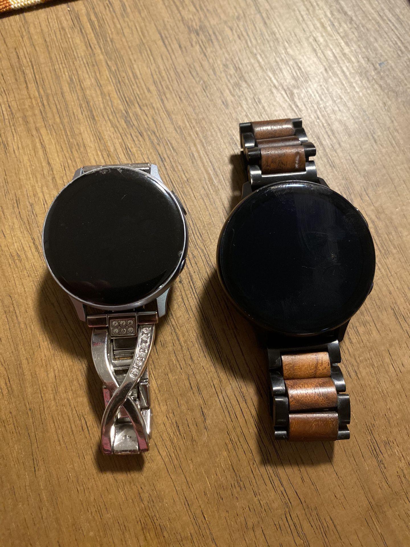 His and hers Samsung Galaxy watch active 2
