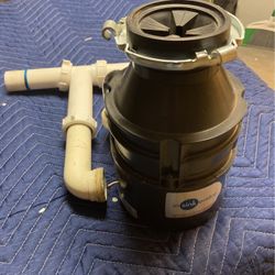 1/2 HP garbage disposal.