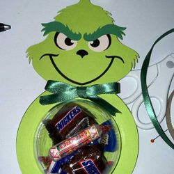 Grinch Candy Holder 