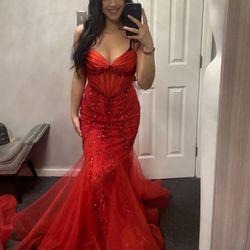 Red Prom Dress
