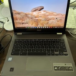 Acer CP713 Chromebook I5 CPU 8gb RAM  64gb USB-C Excellent 