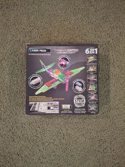 Laser Pegs 6-in-1 Jet Lighted Construction set