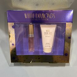 Brand New Women’s Elizabeth Taylor White Diamonds Perfume Gift Set
