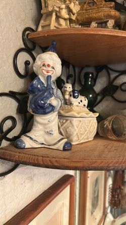 Matching Porcelain Clowns