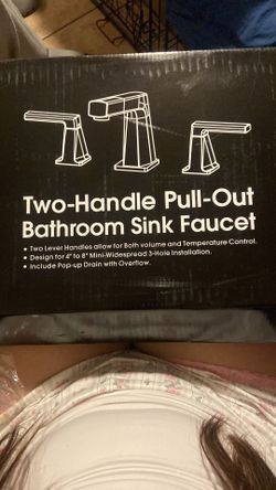 Bathroom sink faucet