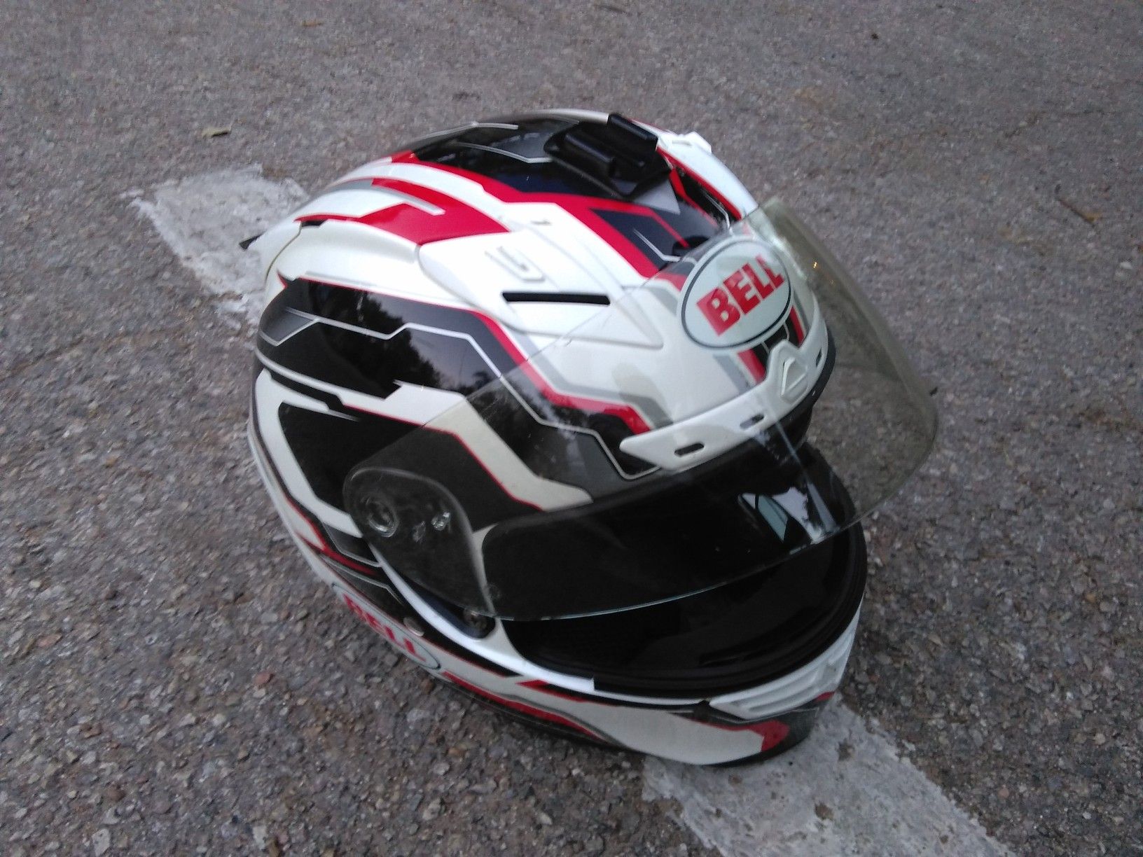 Bell motorcycle helmet size 7 Snell certified