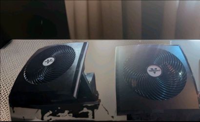 2 Vornado Discontinued 279T Lrg Panel Tiltable Directional Air Fan Circulator 3 Speed