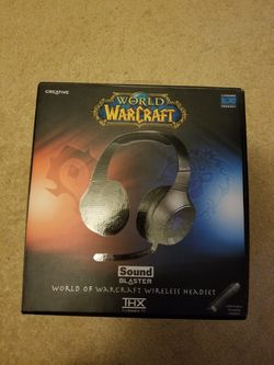 Wireless Gaming Headset, Warcraft