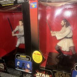 1999 Star Wars Episode 1 Interactive Piggy Banks