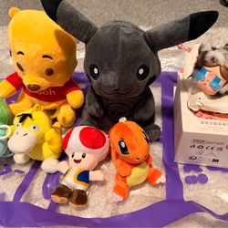 Claw Machine Plush Bundle – $40