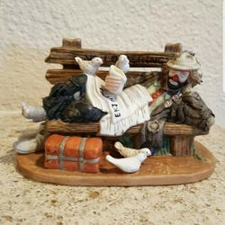 Flambro Emmett Kelly Jr NO LOITERING Limited Figurine