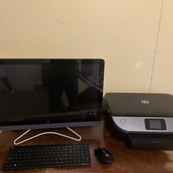 Hp All In All Computer With Printer 