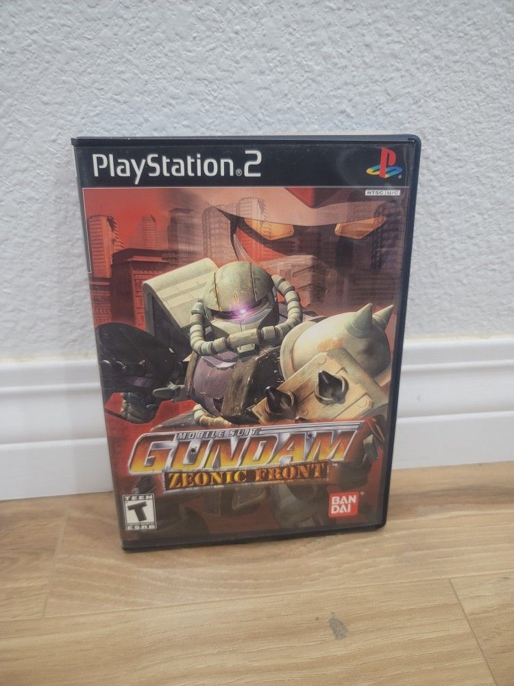 PLAYSTATION 2 GUNDAM ZEONIC FRONT (RARE ITEM)