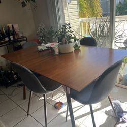 West Elm Mid century Modern Dining Table