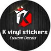 K Vinyl Stickers
