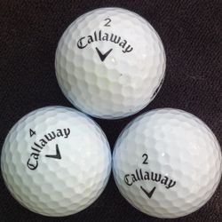 Callaway Golfballs / $10.00 dozen 