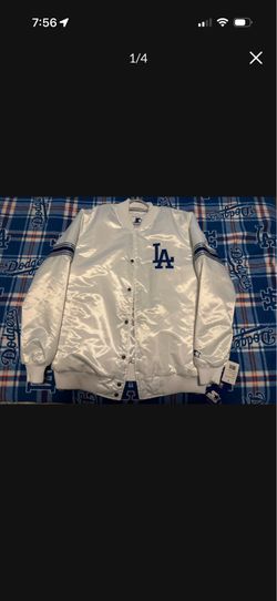 Large Los Angeles Dodgers Starter Varsity Jacket