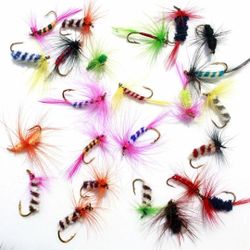 Trout Salmon Fishing Flies 60 Pcs