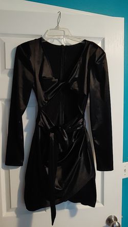 Black evening dress