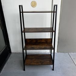 Brand New Ladder Bookshelf Book Shelf Bookcase