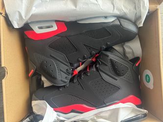 Air Jordan 6 Retro Black Infrared Sneakers