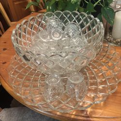 1950’s Vintage Punch Bowl Set