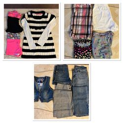 Girl’s Size 12/14 And 14 Clothes(11 Items Total)