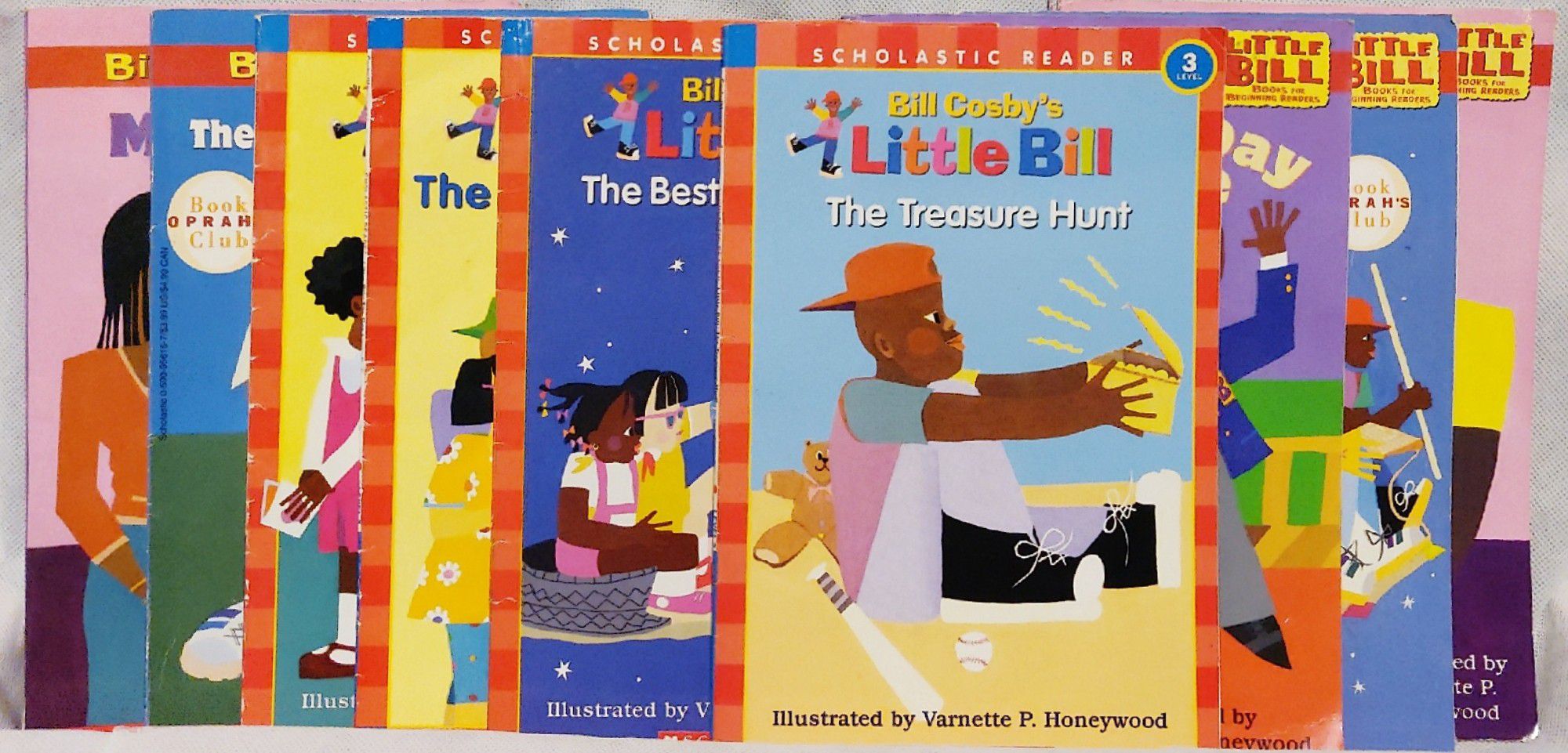 Little Bill Nick Jr Series Scholastic Books Collection 12 paperbacks 3 hardbacks