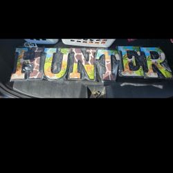 Wooden Letters 