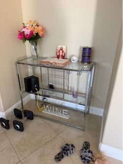 Glass shelf