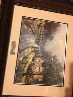 Hometown Memories” by Thomas Kinkade