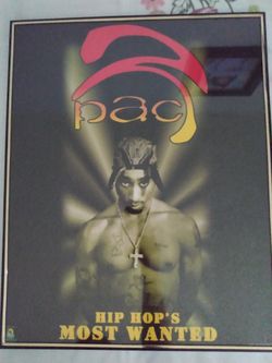 Tupac picture & Frame