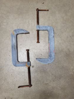 Heavy Duty C-Clamps Set of 2